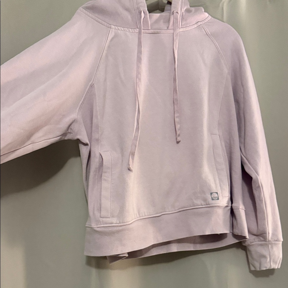 Anthropologie Women's Soft Pink Hoodie